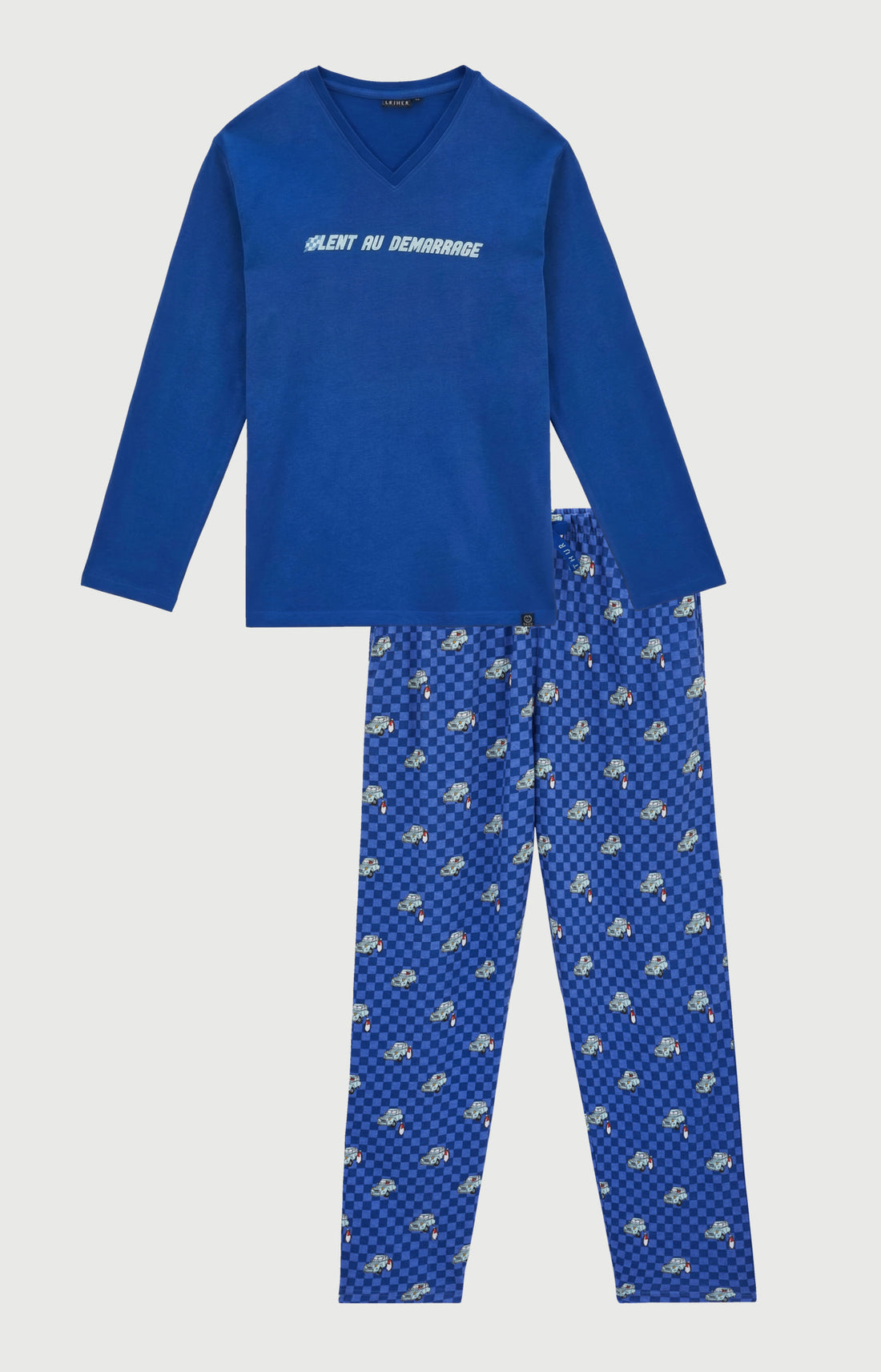 Pyjama en jersey de coton épais - Lent au démarrage