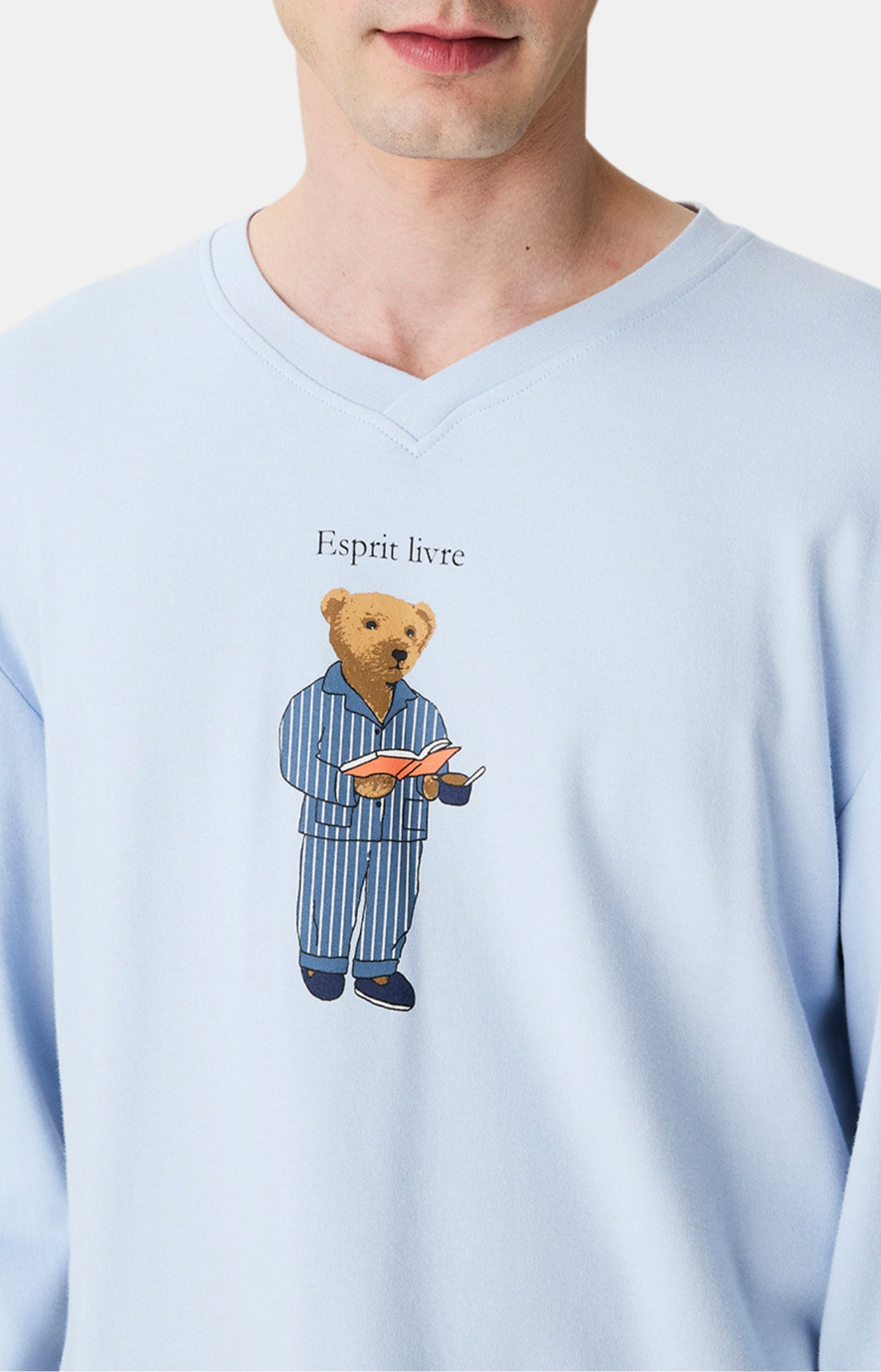 Pyjamas Homme Thomas MARINE 2