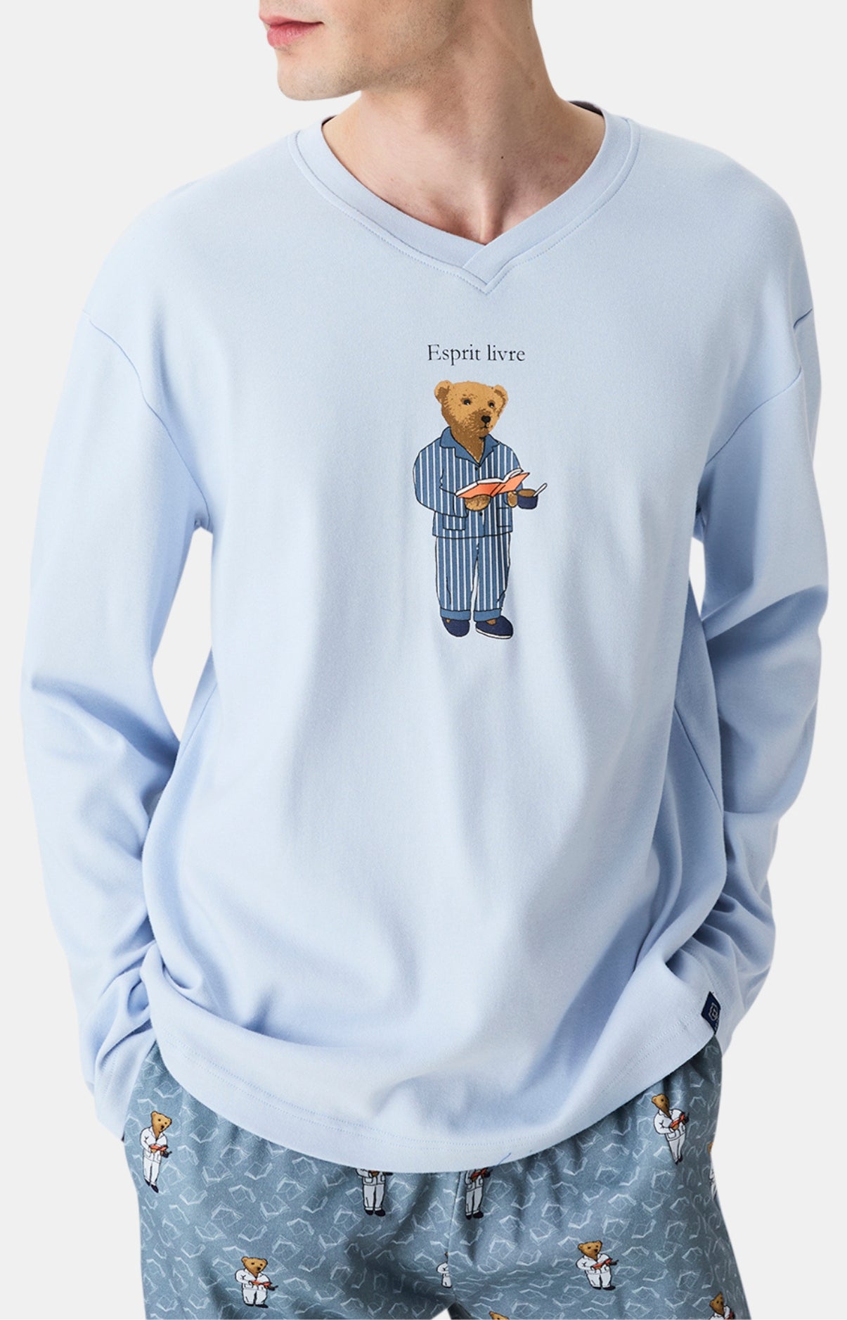 Pyjamas Homme Thomas MARINE 4