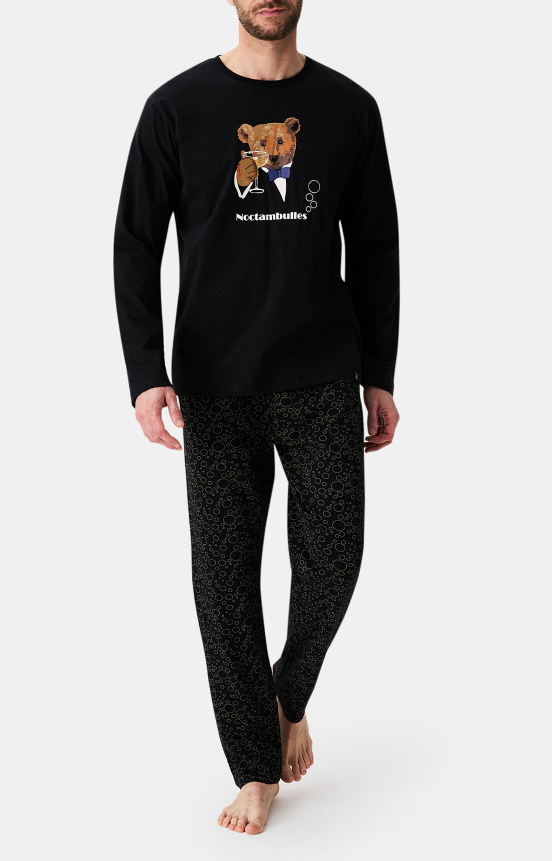 Pyjamas Homme Noctambulles NOIR 1