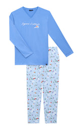 Pyjamas Homme Noël en altitude CIEL 3