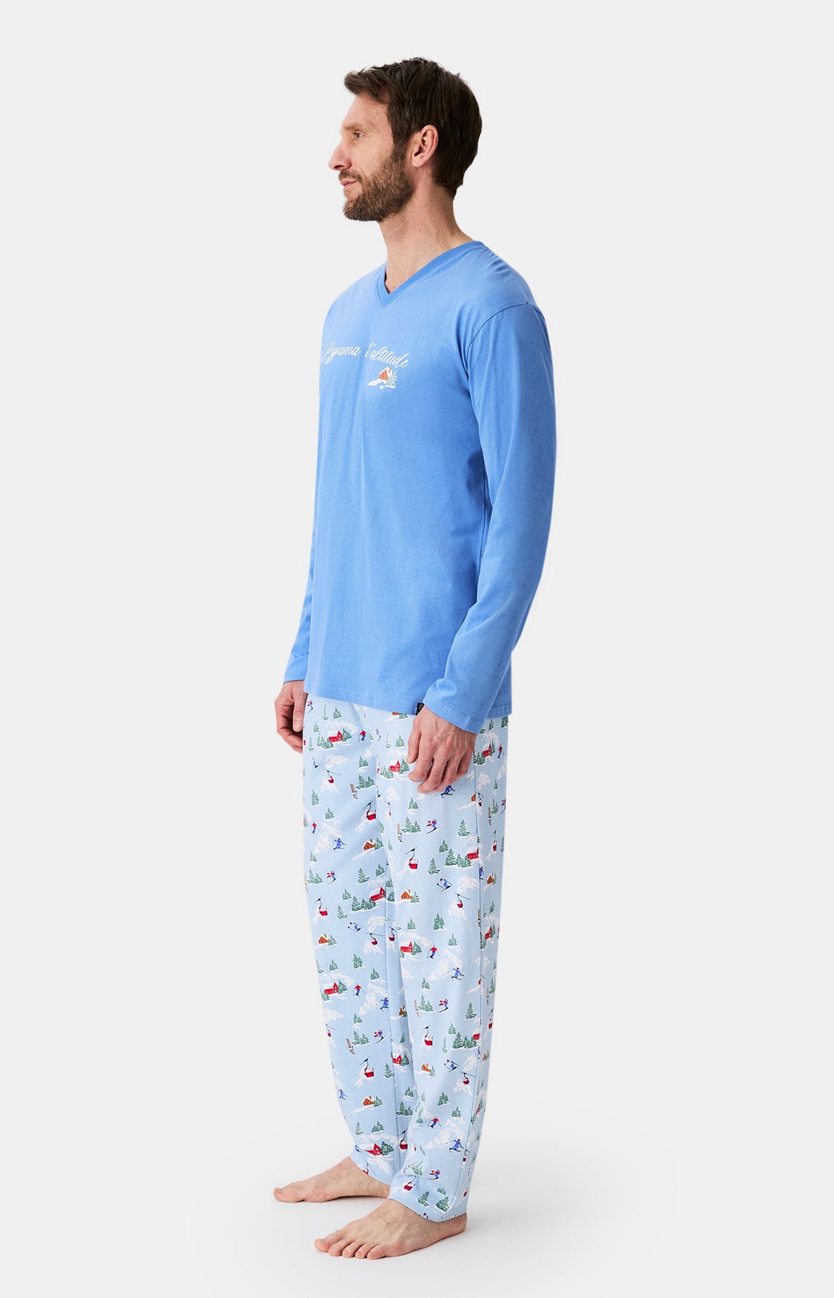 Pyjamas Homme Noël en altitude CIEL 5