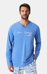 Pyjamas Homme Noël en altitude CIEL 2