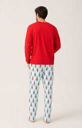 Pyjama en jersey de coton épais Homme Casse-noisette glace 5