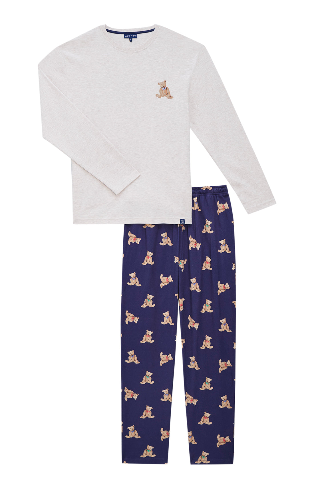 Pyjamas Homme Old Teddy MARINE 3