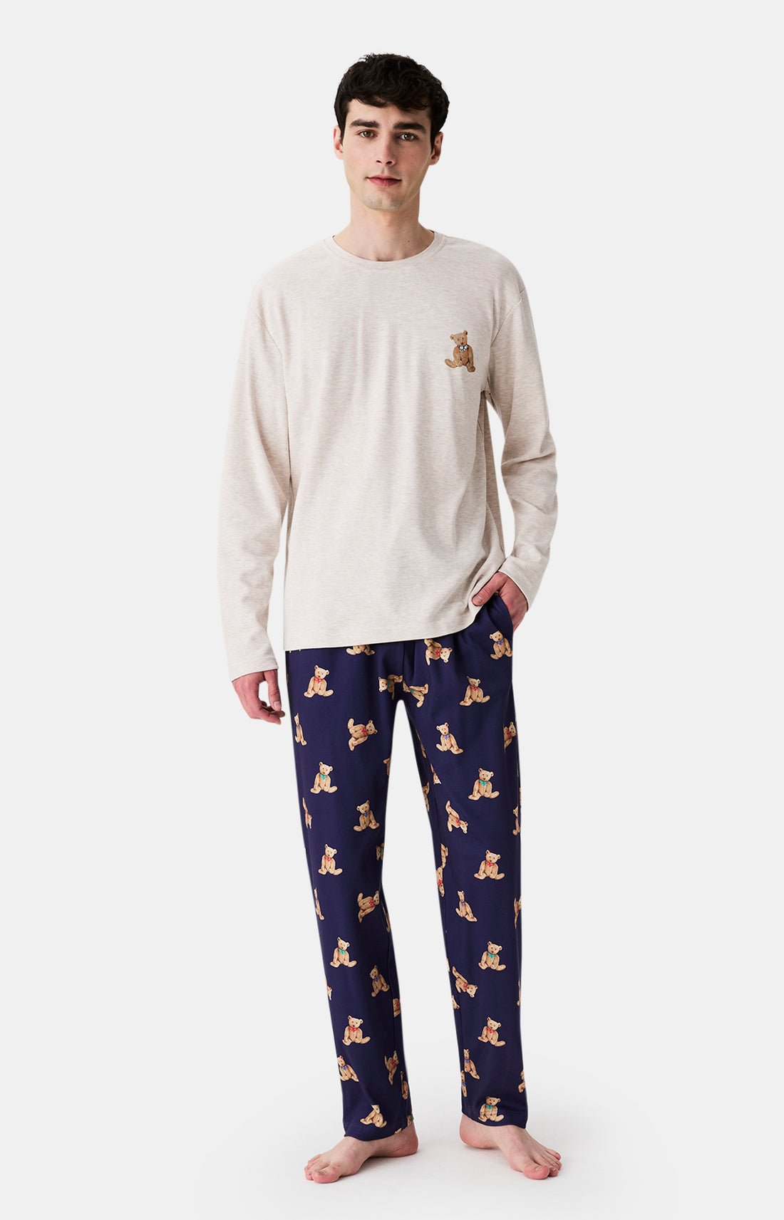 Pyjamas Homme Old Teddy MARINE 1
