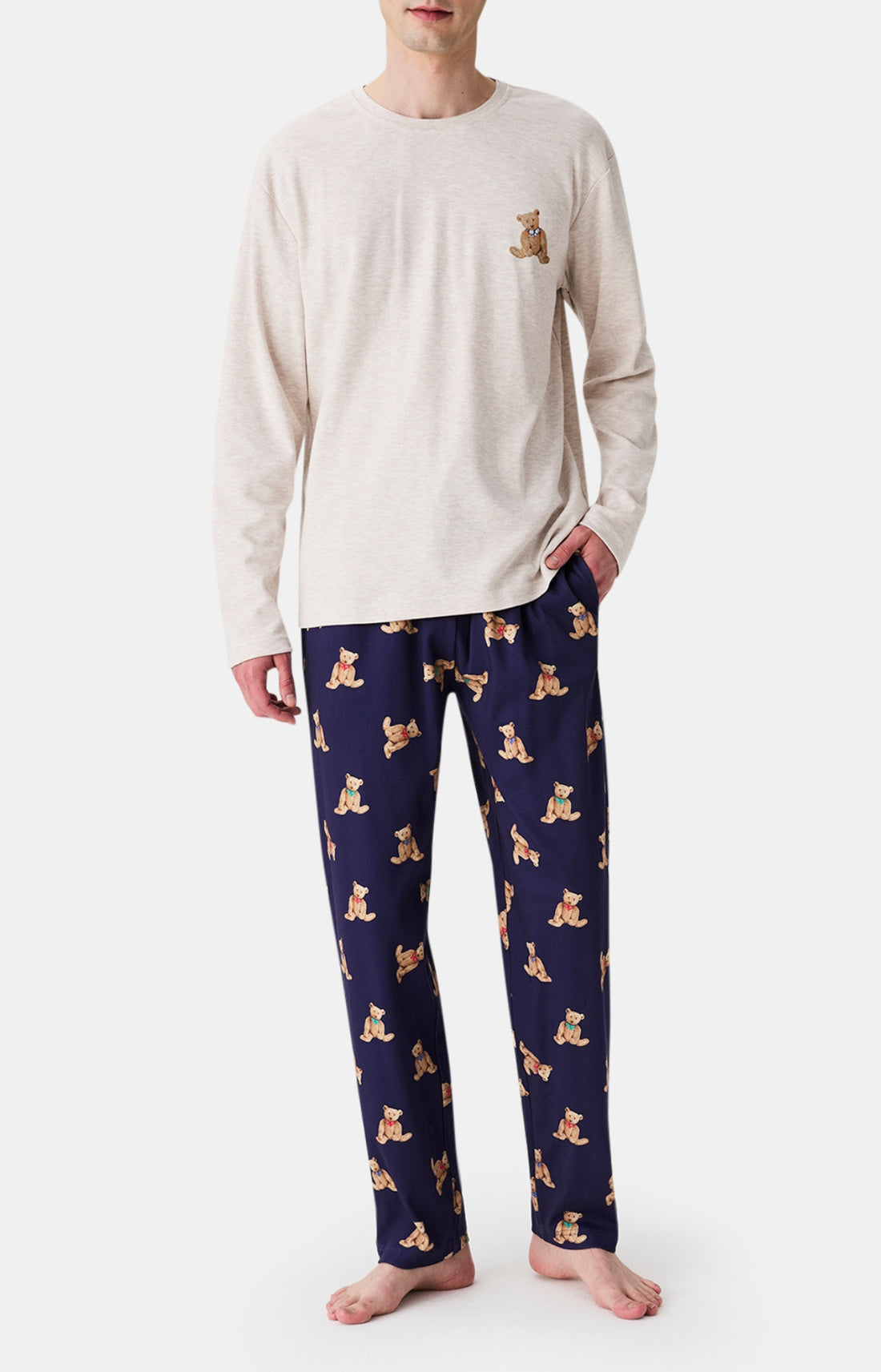 Pyjamas Homme Old Teddy MARINE 1