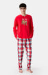 Pyjamas Homme Bear Noël ROUGE 1
