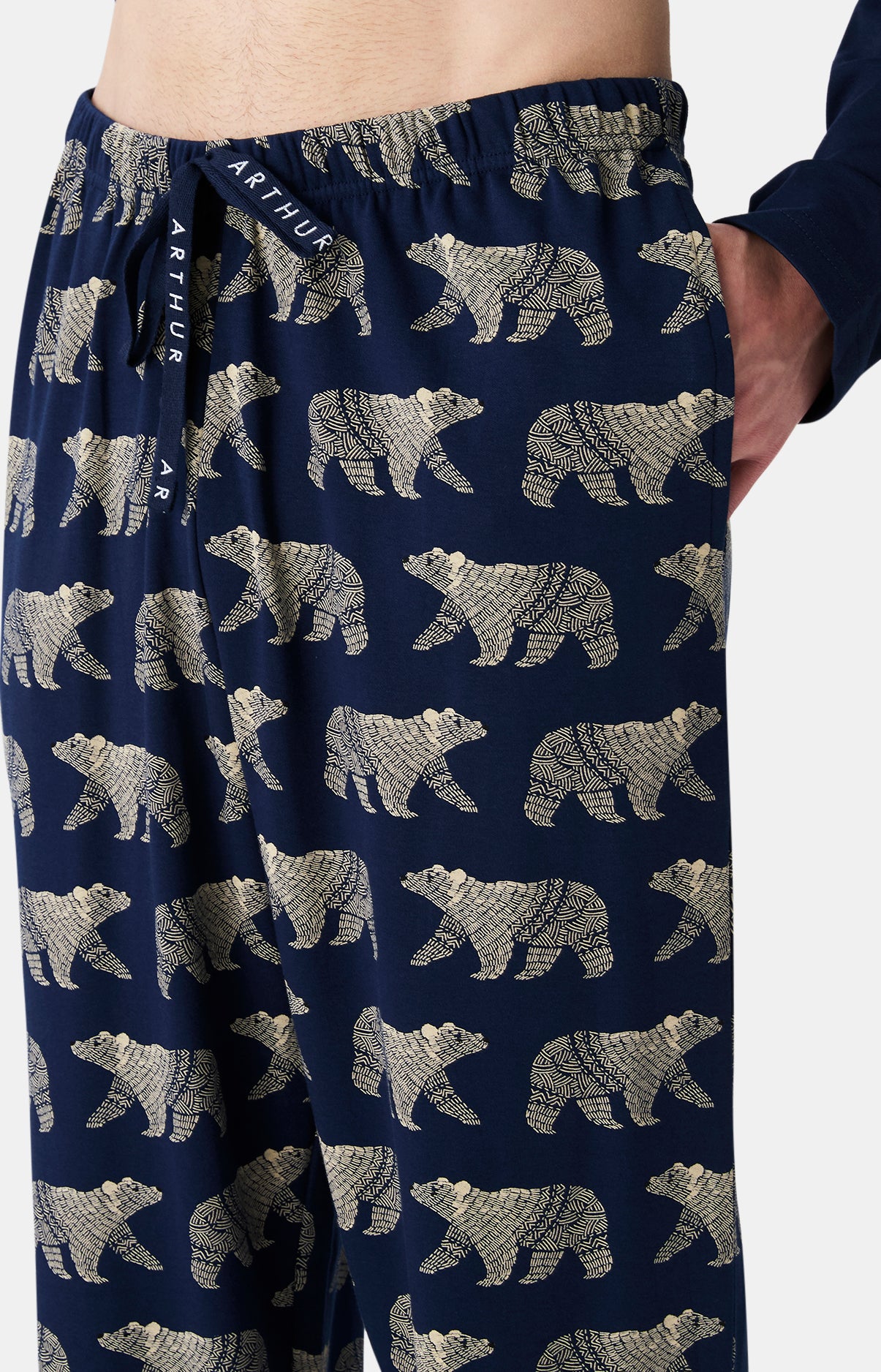 Pyjamas Homme Nuit Polaire MARINE 7