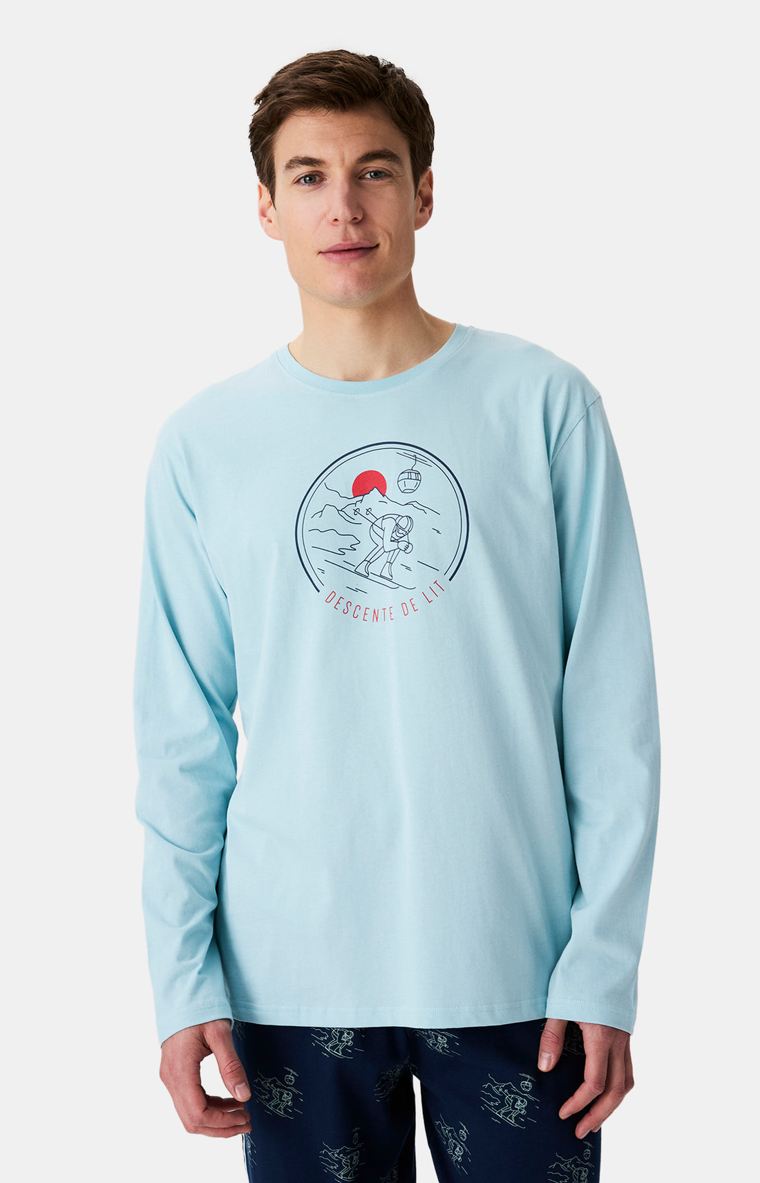 Pyjamas Homme Descente de lit MARINE 2