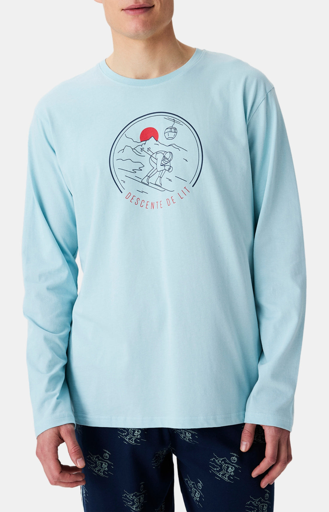 Pyjamas Homme Descente de lit MARINE 2