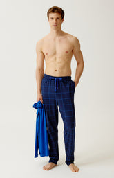 Pyjama long Homme Windsor Marine et Bleu 6