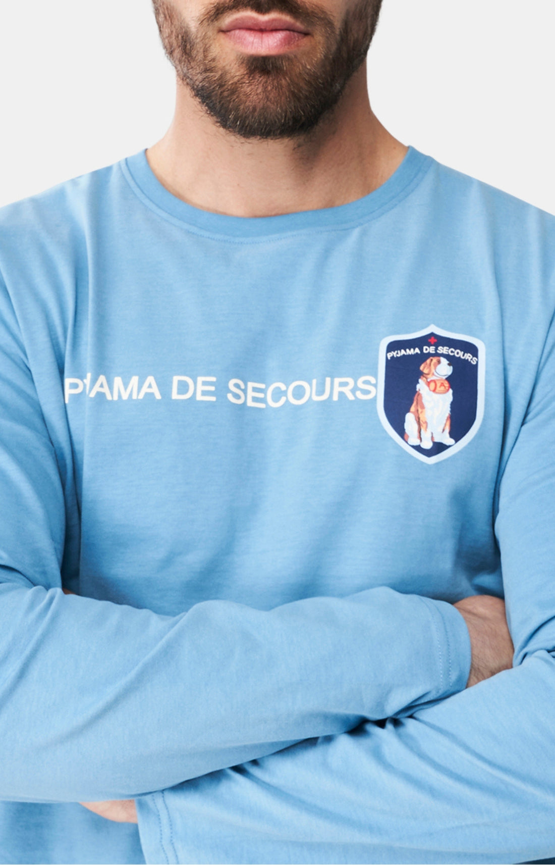 Pyjama long Femme WOUF Bleu 2