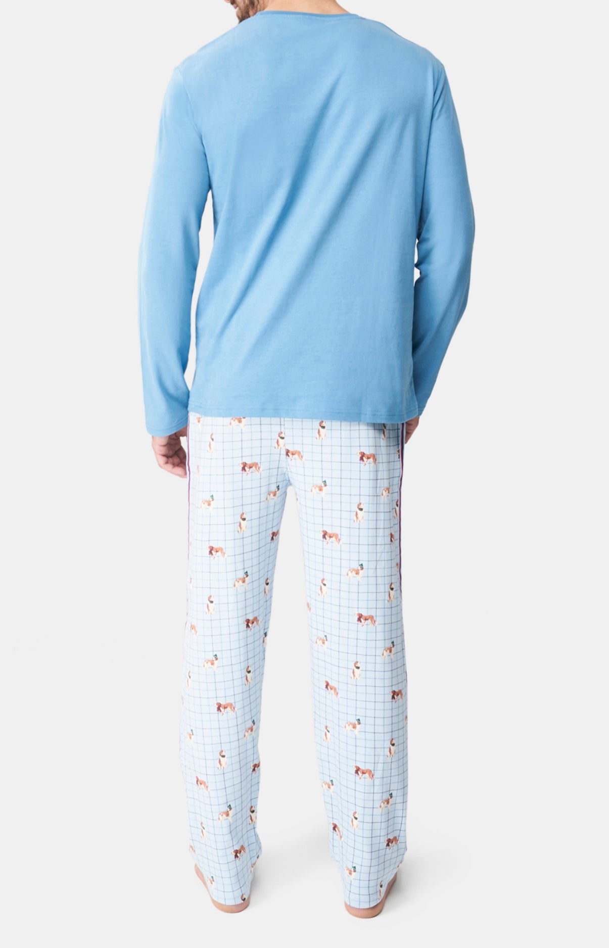 Pyjama long Femme WOUF Bleu 5