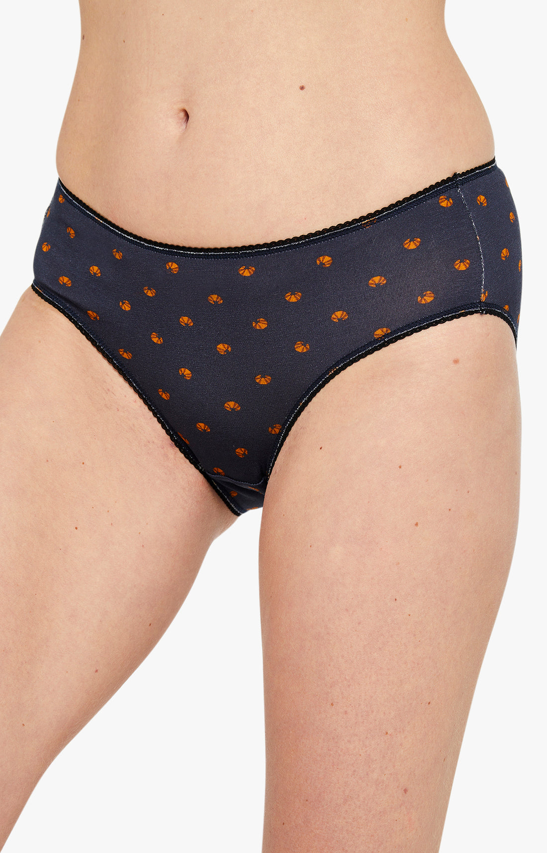 Culotte Femme Croissant Noir 2