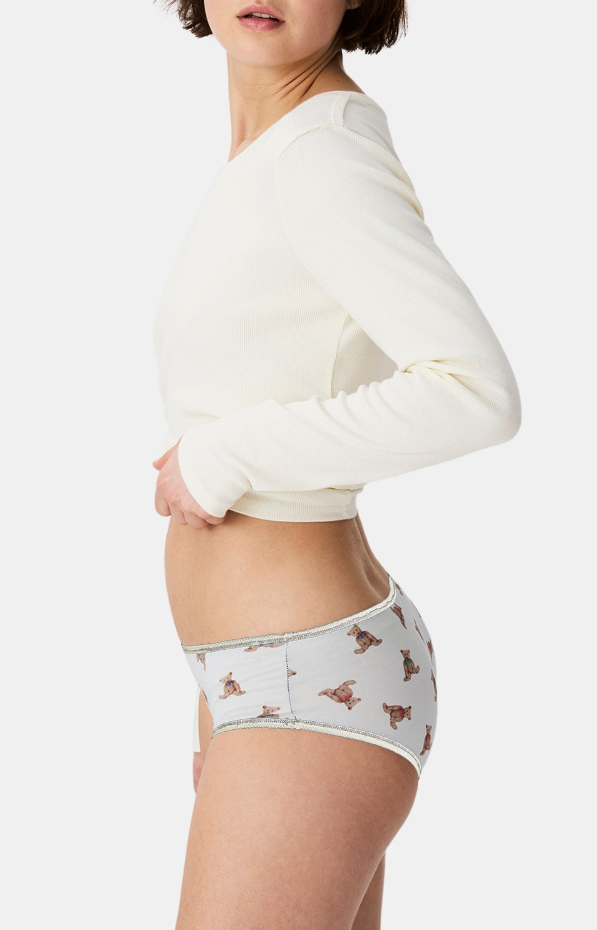 Culottes Femme Old Teddy IVOIRE 4