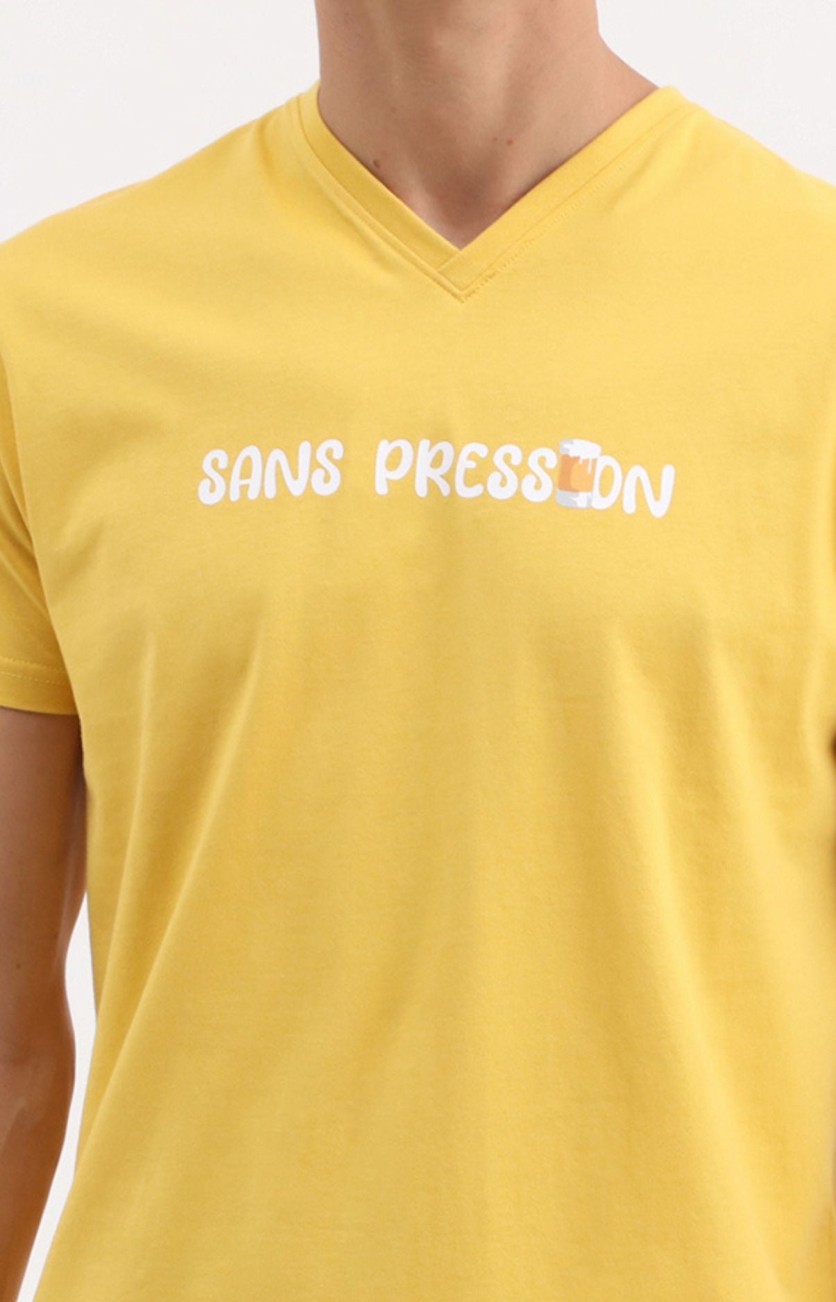 Pyjama Homme Bière sans pression Imprimé broderie chopes de bière 2