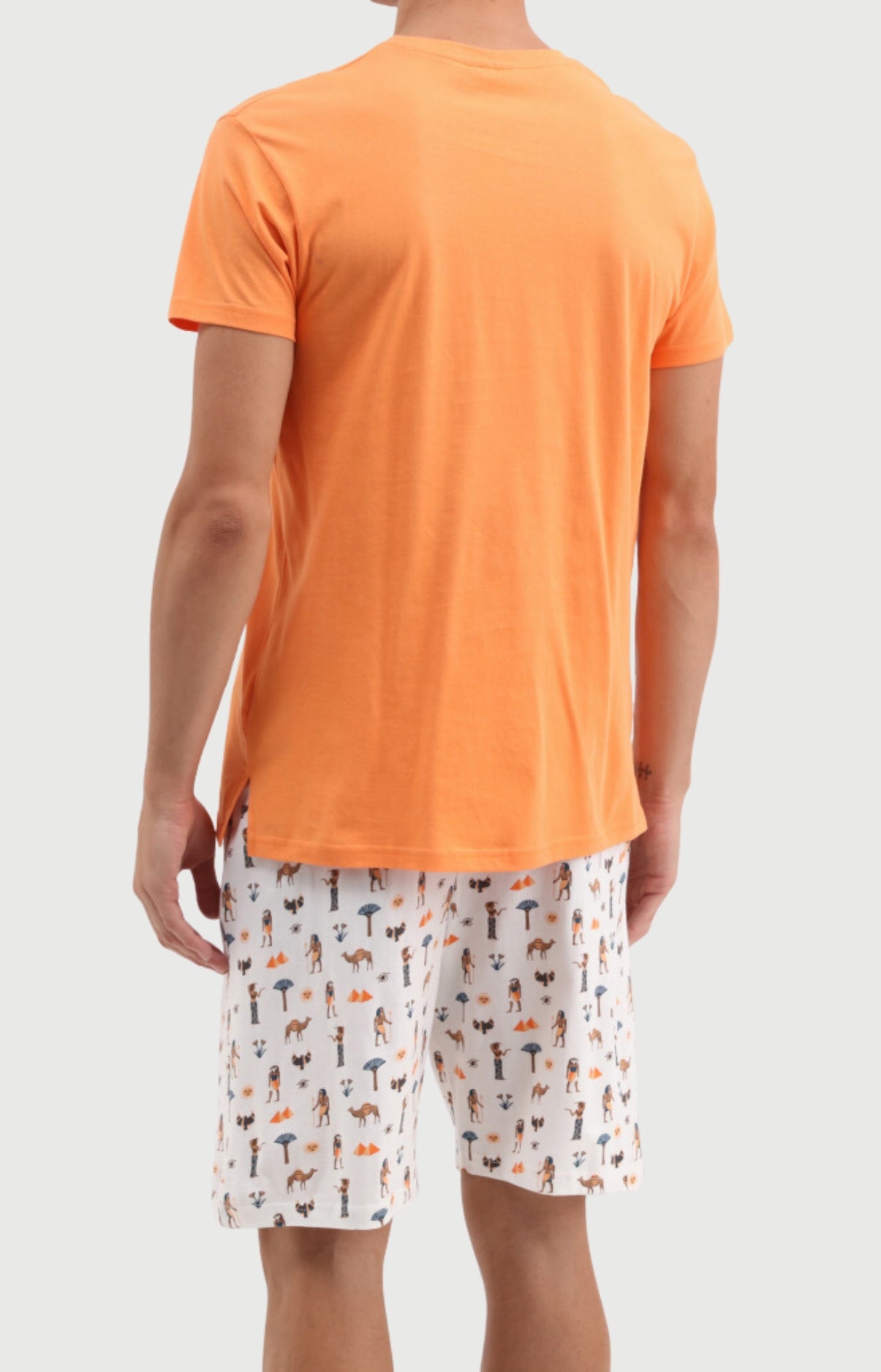 Pyjashort Homme Toucankamon en jersey de coton léger 4
