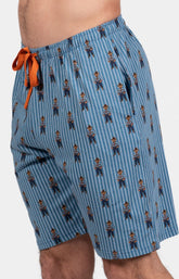 Pyjashort Homme cowboy Acier 4