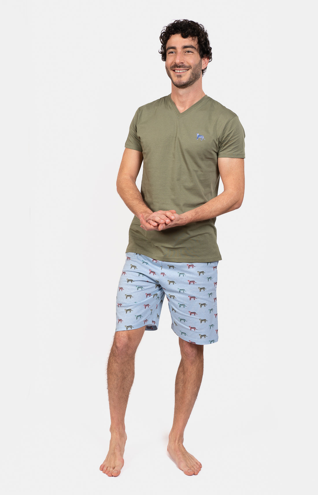 Pyjashort Guépard Homme 1