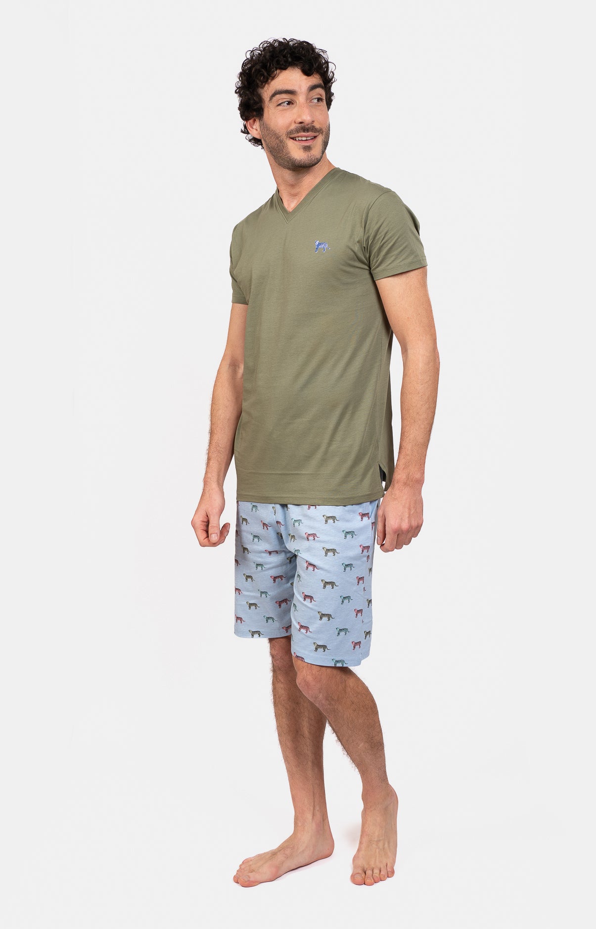Pyjashort Guépard Homme 5