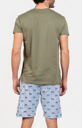 Pyjashort Guépard Homme 6