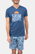 Pyjashort Palmier Bleu Homme 1