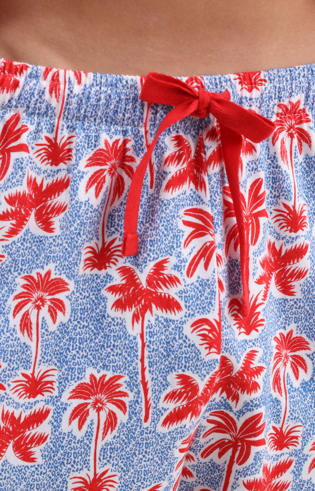 Pyjama Homme Palmier rouge Imprimé palmiers rouges 3