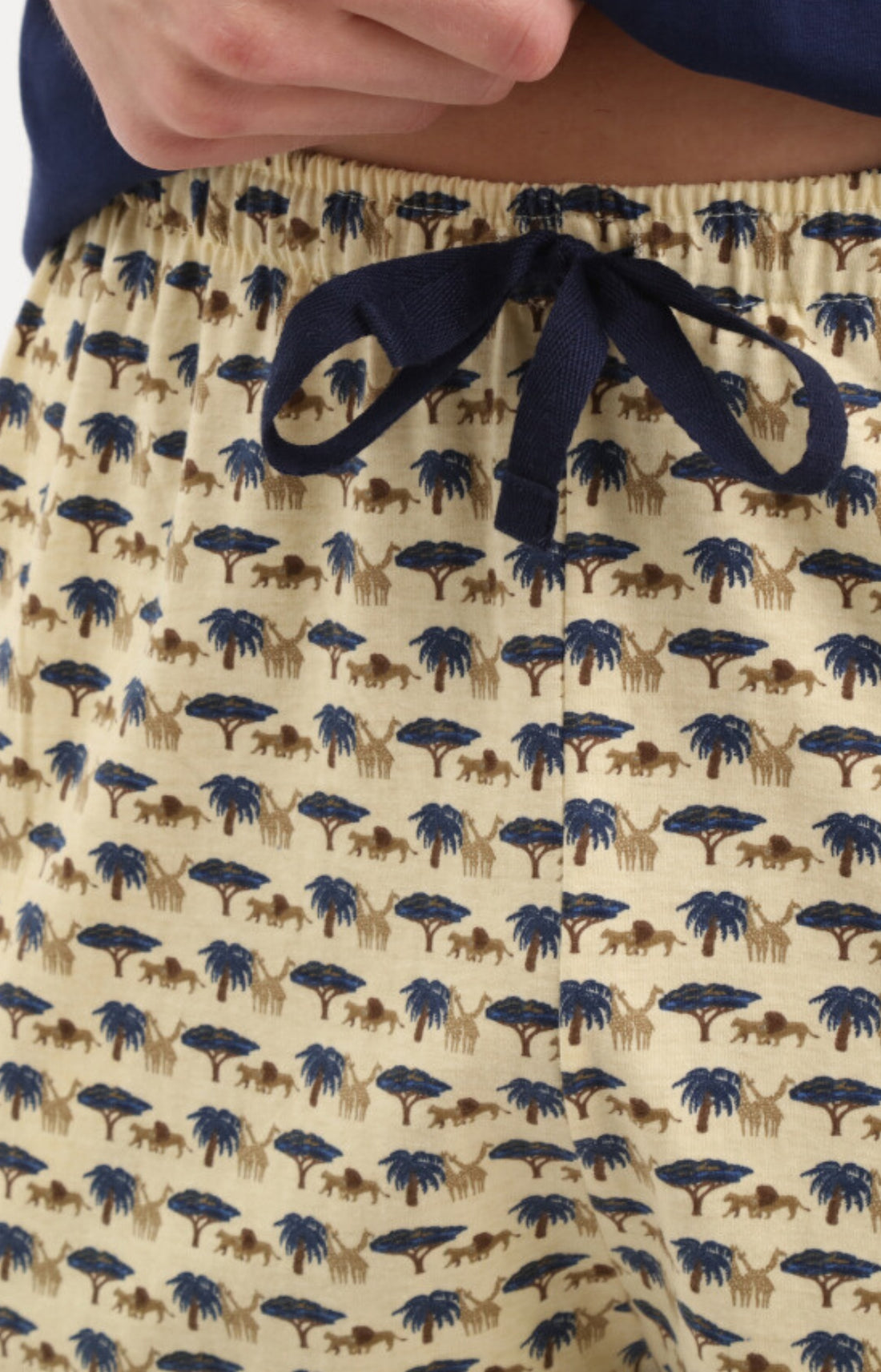 Pyjashort Homme Comment savane ?en jersey de coton léger 3