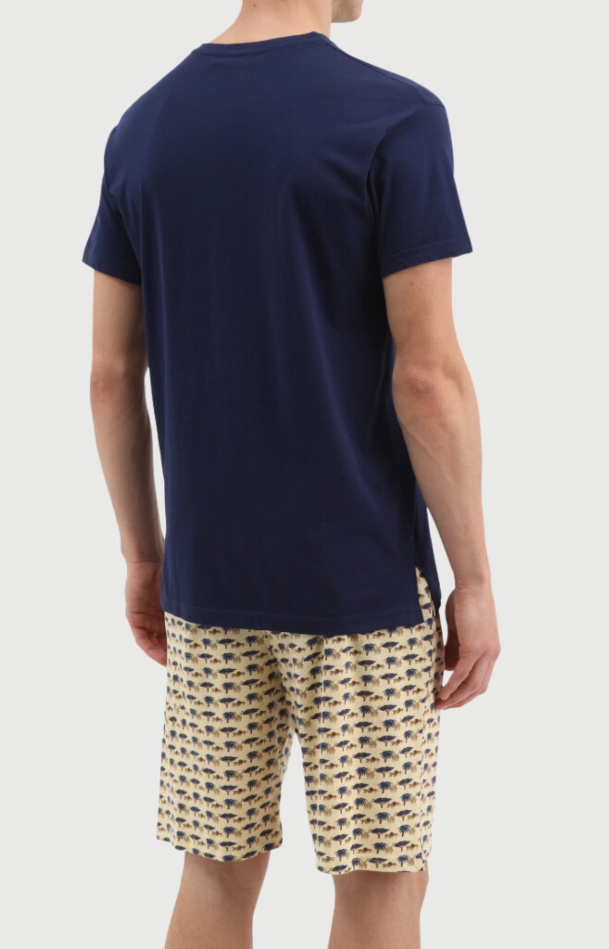 Pyjashort Homme Comment savane ?en jersey de coton léger 4