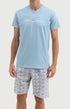 Pyjashort Homme Canifornia en jersey de coton léger 1