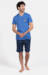Pyjashort Tigre Bleu Homme 1