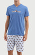 Pyjashort Homme Café Olé en jersey de coton léger 1