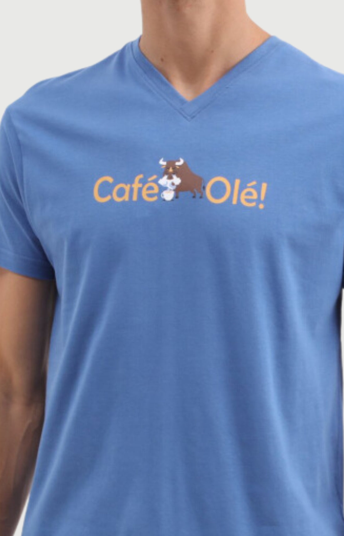 Pyjashort Homme Café Olé en jersey de coton léger 2