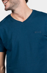 Pyjashort Homme Criston Rose et Bleu 2