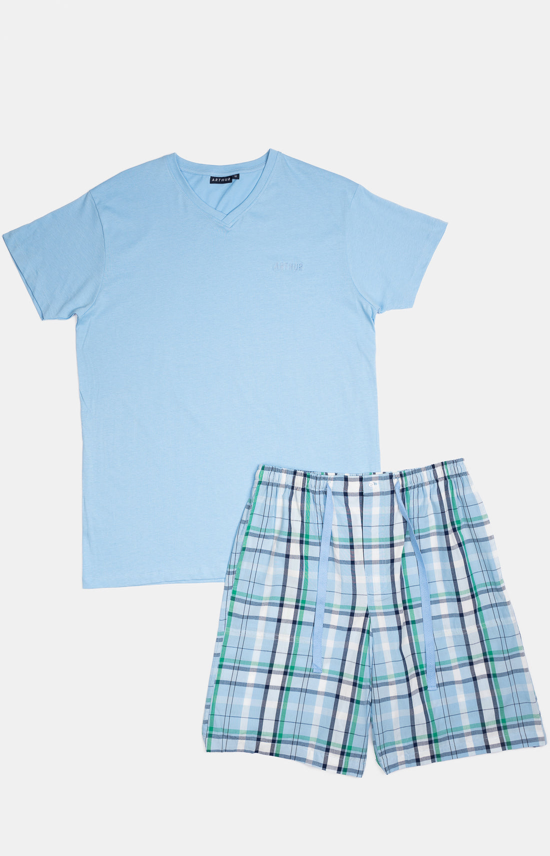 Pyjashort Homme Hugh Bleu 3