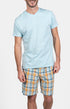 Pyjashort Homme Joho Jaune et Bleu 1