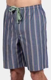 Pyjashort Homme Lamark Marine et Vert 4