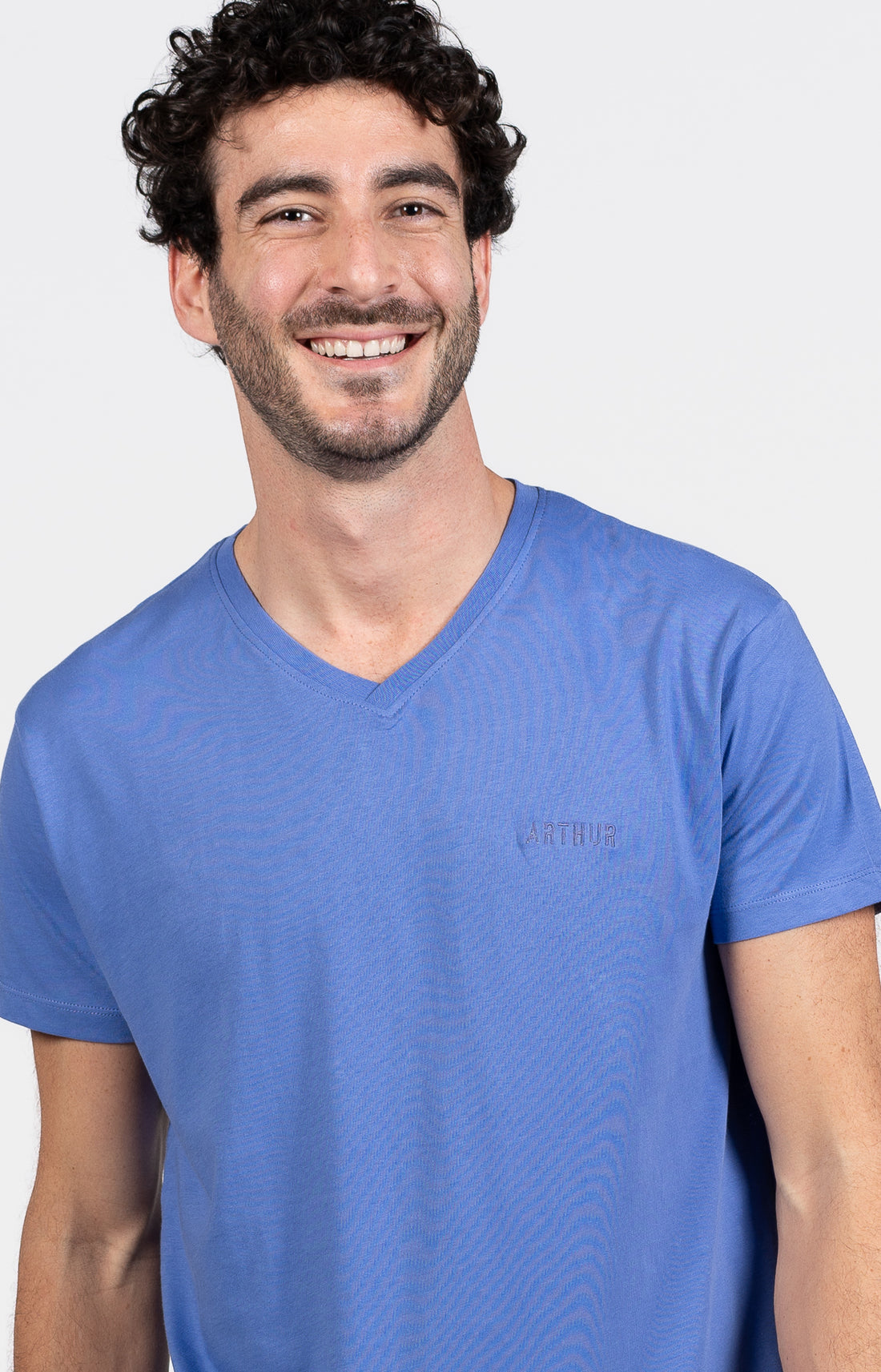Pyjashort Homme Palmier Bleu 14