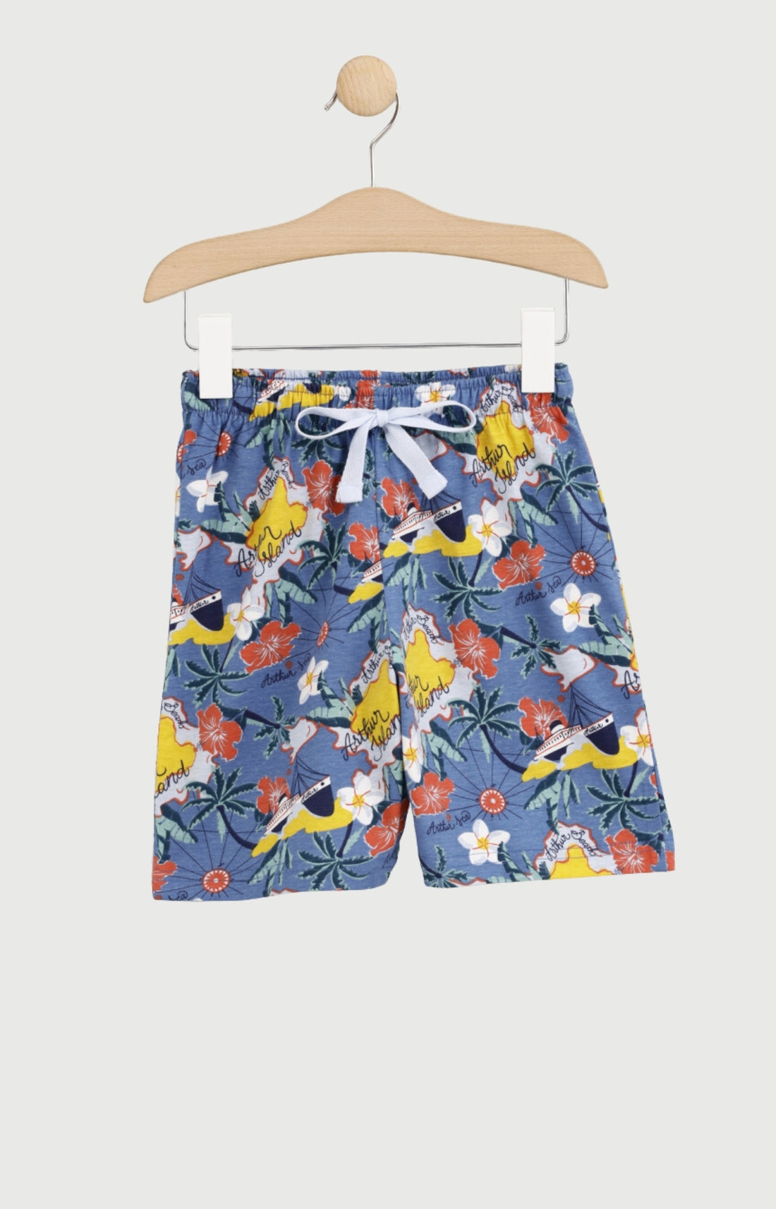 Pyjashort Enfant Lit au trésor en jersey de coton léger 3