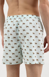 Caleçon homme tigre jungle bleu 3