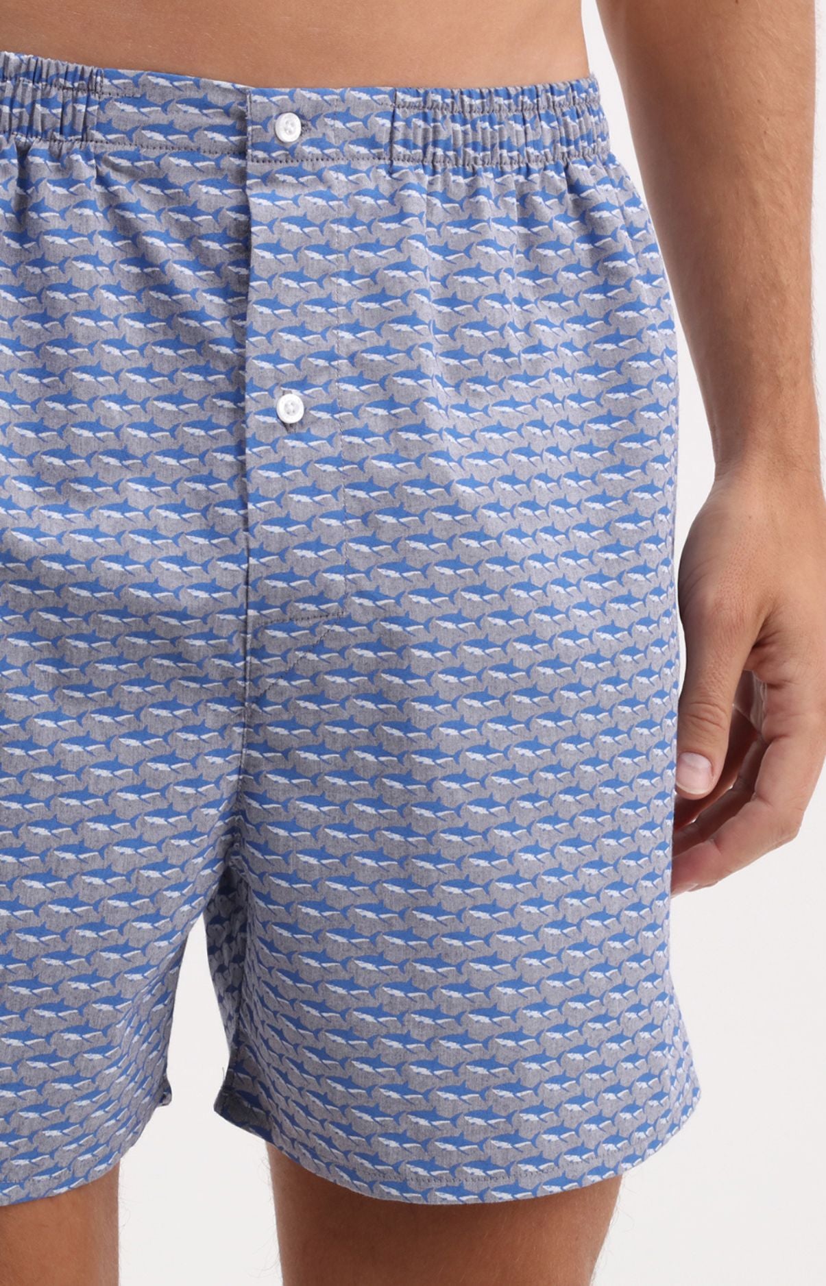 Caleçon sans suspensoir Shark Imprimé banc de requins 1