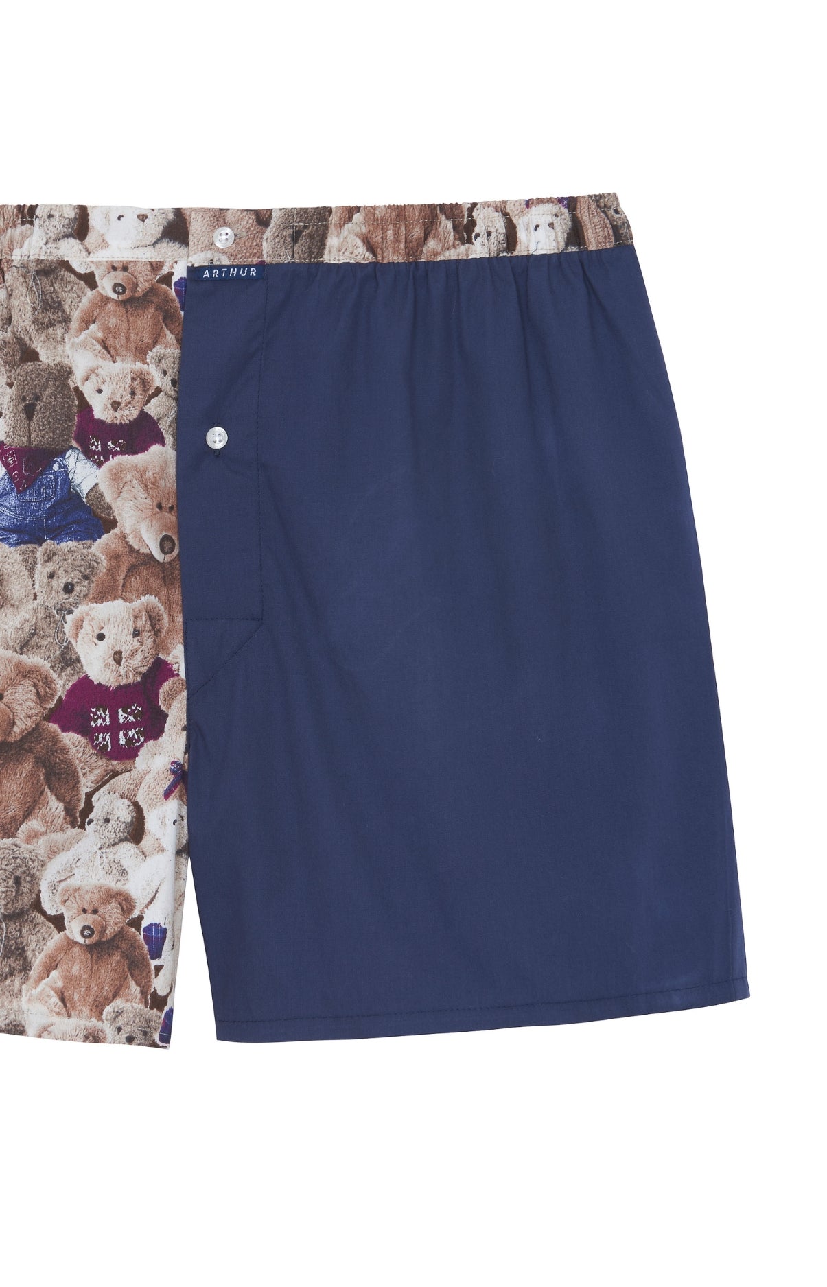Classic boxer shorts - Upcycled Teddy