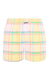 Caleçon homme carreaux multicolore 3