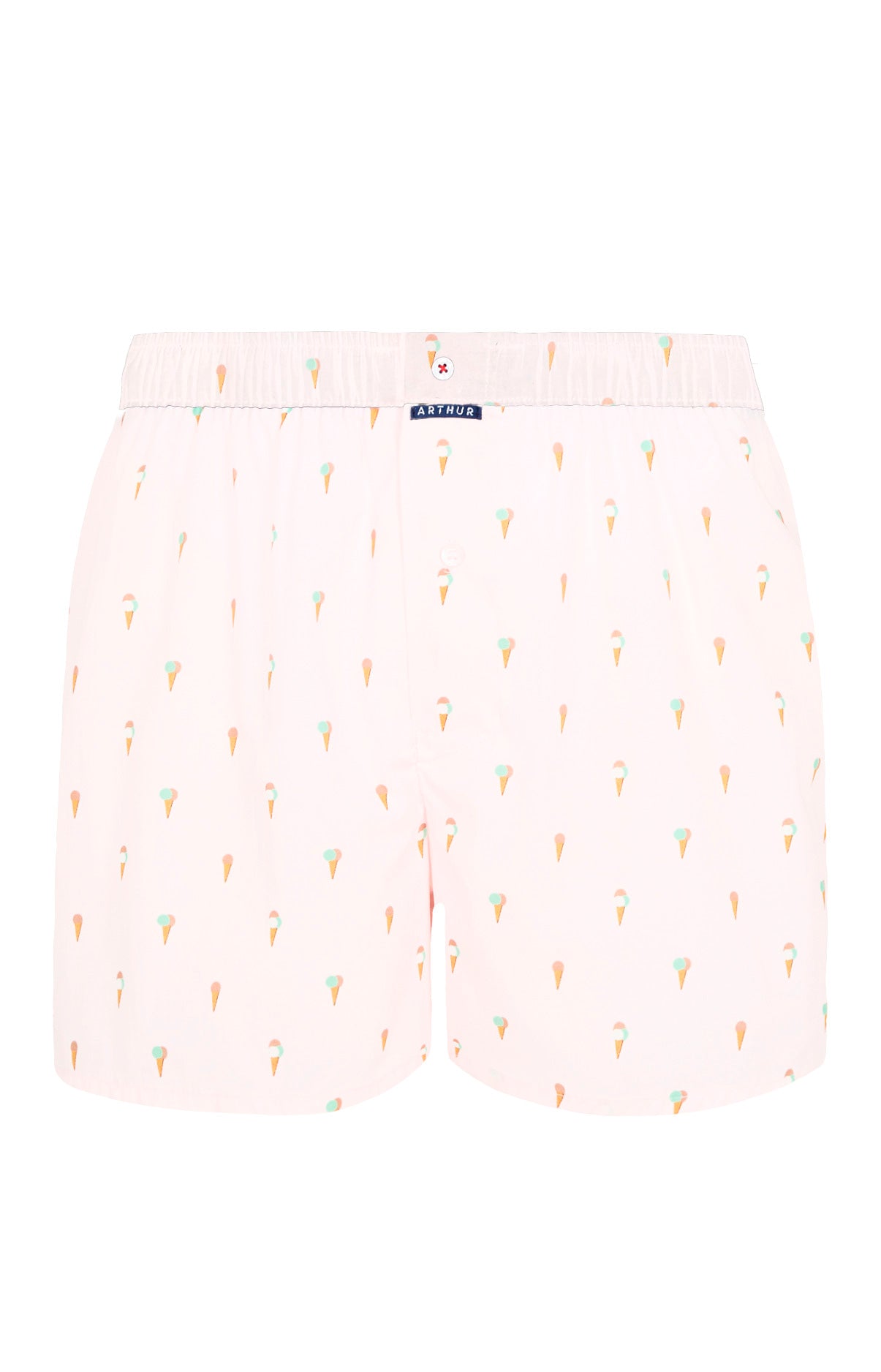 Caleçon homme glace été rose clair 3