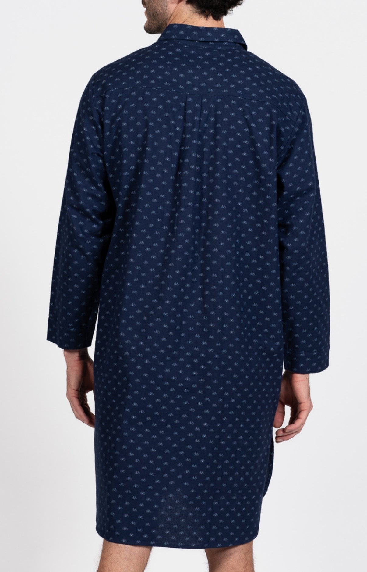 Chemise Grand-Père Vélo Marine 5