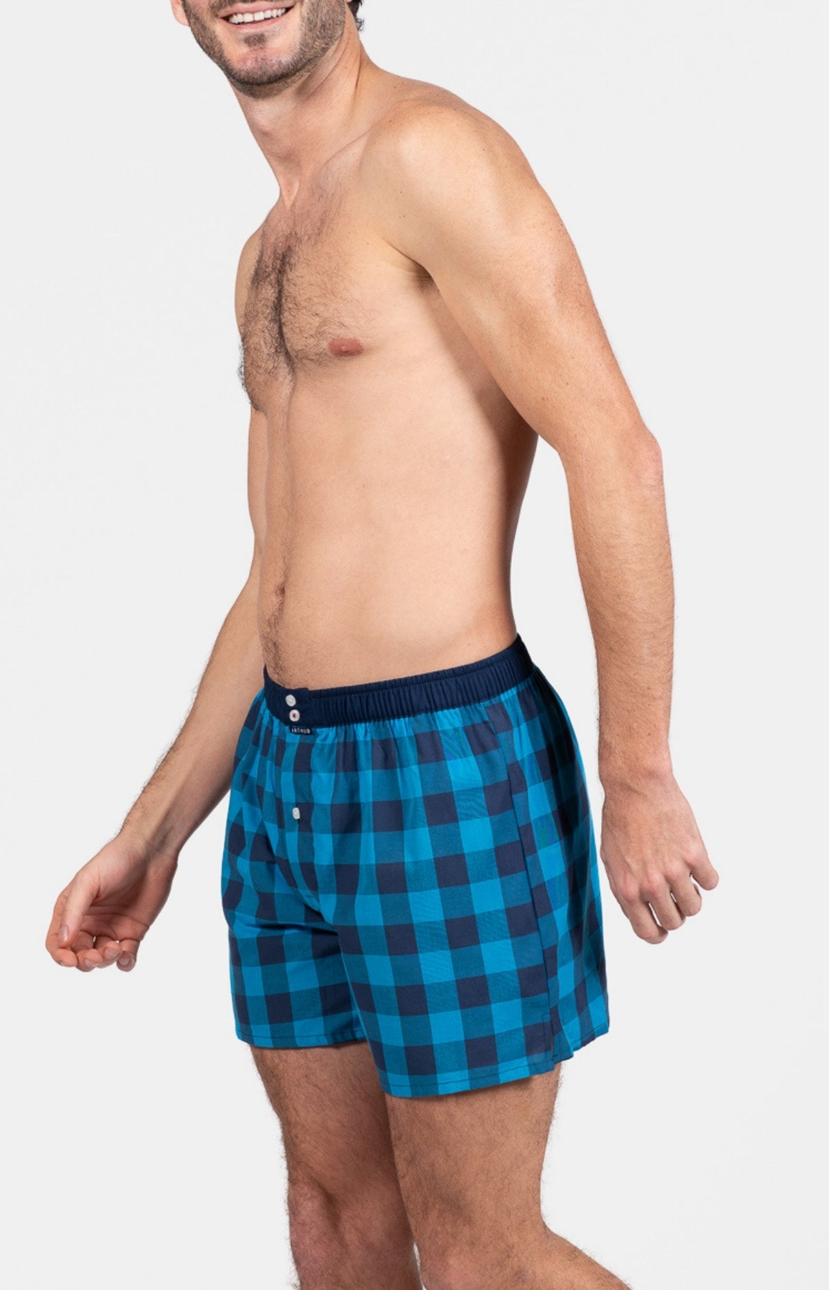 Caleçon avec suspensoir Homme n°1133 Bleu et Marine 4
