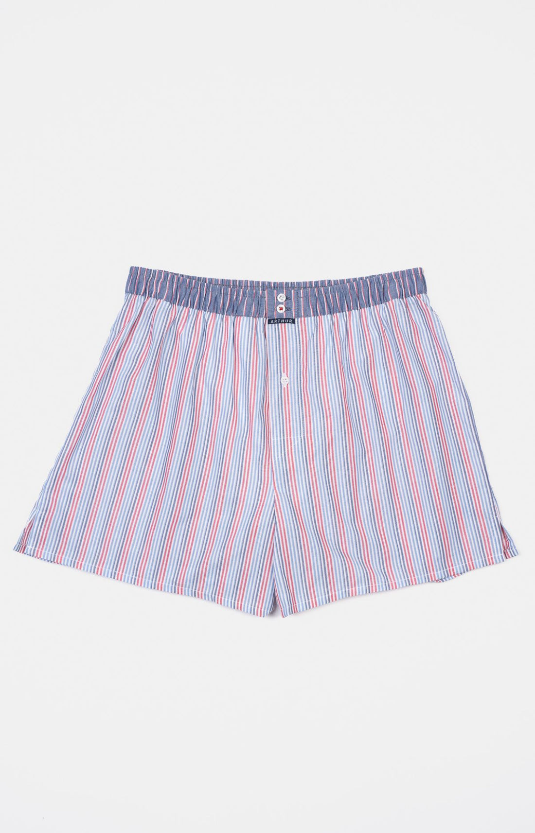 Caleçon avec suspensoir Homme n°1136 Rouge et Bleu 3