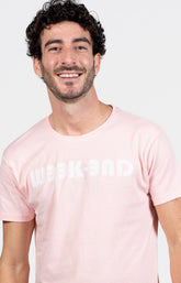 Pyjama court Pyjaméricain Homme Criston Rose et Multicolore 2