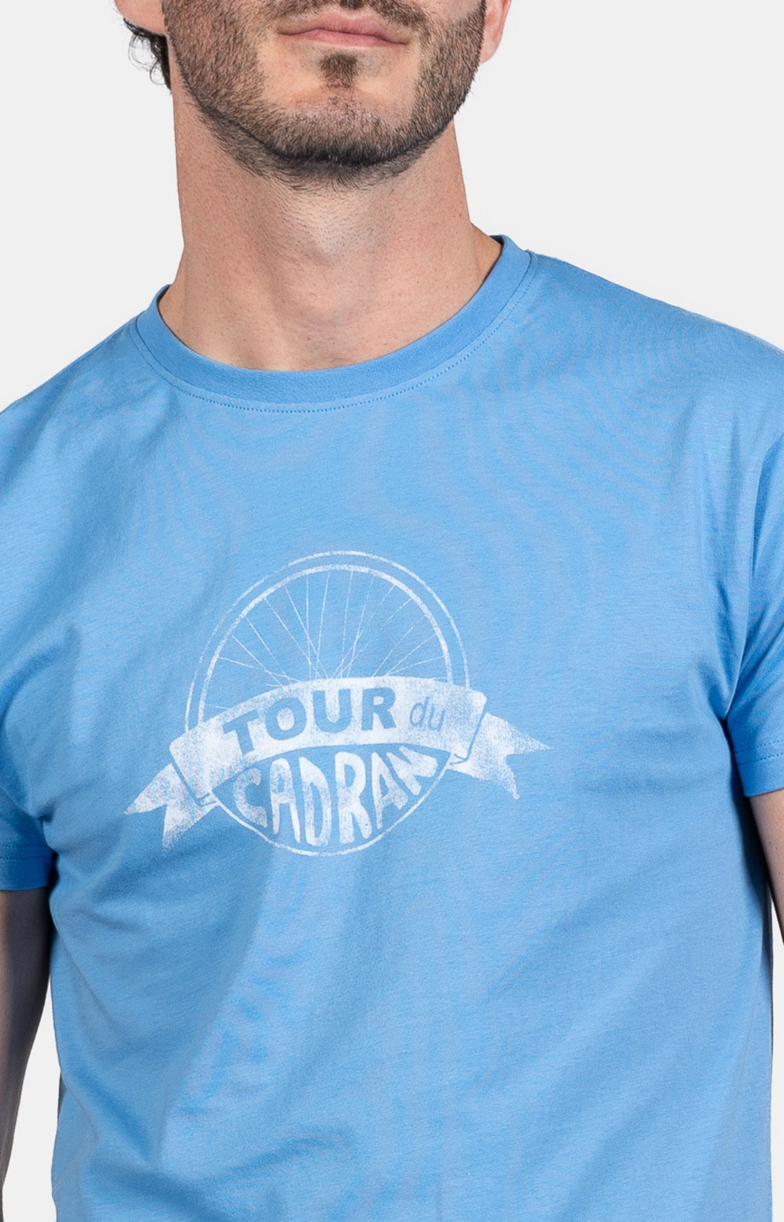 Pyjama court Pyjaméricain Homme Tour du cadran Bleu 2